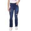 Pepe Jeans Women’s High Rise Bootcut Fit Jeans, Blue, 26