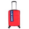 F Gear Joy PP008 24″ Red Check-in Hard Suitcase with Spinner Wheels (4035), Medium