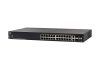 Cisco SG550X-24P Stackable Managed Switch | 24 Gigabit Ethernet (GbE) Ports | 195W PoE | 2 x 10G Combo | 2 x SFP+ | L3 Dynamic Routing | Limited Lifetime Protection (SG550X-24P-K9-IN)