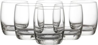 baluda (Pack of 6) Ivory Drinking Glasses Glass Set Water/Juice Glass(310 ml, Glass, Clear)
