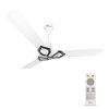 RR Signature Jaipur Gangaur BLDC 5 Star, 28-watt & 60% Energy Savings, Designer High Speed Ceiling Fan With Remote, for Home & Office Agaria White