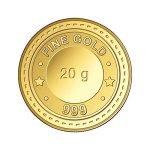 GGC Gujarat Gold Centre 24k (999) Yellow Gold 20 Gram Mint Bar