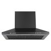 Faber 60 cm 1000 m³/hr Kitchen Chimney (HOOD PLUTO PB BF BK 60, Baffle Filter, Push Button, Black)
