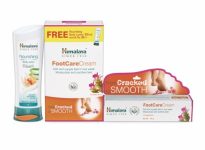 Himalaya Foot Care Cream 50 g|Helps Repair Cracked Heels | For Soft & Supple Feet | Get Free Body Lotion | Herbal formula