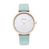 Titan Women Metal Analog White Dial Watch-95142Wl01/Np95142Wl01, Band Color-Blue