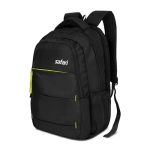 Safari Snap 35L Laptop Backpack Bag for Men & Women, School Bag for Boys & Girls, Ideal for Office use/School/College, 3 Compartment Formal Backpack with Bottle Holder & Front Pockets, Color Black