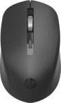 HP S1000 Plus Silent USB Wireless Computer Mute Mouse 1600DPI USB (7YA12PA), Black