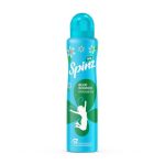 SpinZ Blue Bounce Perfumed Aerosol Deo For Women, With Fresh Tuberose Fragrance For Long Lasting Freshness And 24 Hours Protection From Odour Causing Bacteria, 200Ml