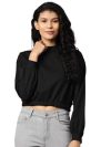Hubberholme Women Black Sweatshirt HHW3535_XL