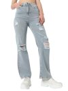 AKA Chic Flare Fit Women Jeans (AKCB 1509_Light Blue_32)