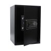 BonKaso Safe Locker For Home, 51 Litres Locker Box For Money, Jewellery, Digital Electronic Safe Locker for Home & Office With Auto lock Function, Anti Theft Alarm And LED Display, (Black)