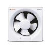 Bajaj Maxima DX 250 MM Exhaust Fan For Kitchen & Bathroom | High Air Delivery | Light Weight | Low Power Consumption | Easy To Mount | Window Mounting | 2 Yrs Warranty 【White】