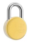 Godrej Locks I Navtal Ultra XL+I 4 Dimple Keys I Padlock for Main Door I Gate Lock I Tool Box,Shutters,Shops & Offices I Corrosion Resistant Shackle I Brass Material & Brass Finish | 1 Year Warranty