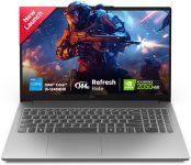 Lenovo LOQ Essential Intel Core i5 12th Gen 12450HX – (12 GB/512 GB SSD/Windows 11 Home/4 GB Graphics/NVIDIA GeForce RTX 2050) 83LK0031IN Gaming Laptop(15.6 Inch, Luna Grey, 1.77 Kg)