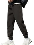 LOUIS SENSE Men’s Loose Pants (TROUSER-07_Darkgrey