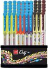 Cello Orly Gel Pens Jar | Pack of 50 | Aesthetic gel pen for students| 0.6mm Tip Size | Gel pens set