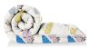 BSB HOME Snuggle Up 3.O Summer/All Season Printed Reversible Double Bed Glace Cotton Microfiber Comforter Blanket | Quilt |AC Dohar | Duvets – (120 GSM, Almond Big Leaf)