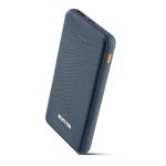 URBN Ultra Slim Power Bank 10000mAh Lithium Polymer with Dual Port & Type C – Purple | BIS Certified, 12W Output, 4-Layer Protection | Made in India | Free Type C Cable | 6 Months Warranty – Blue