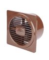 LONGWAY Gusto 6 Inch 150 mm Energy Efficient Exhaust Fan | High Speed Powerful Motor | Noiseless Operation & Easy to Clean | Suitable for Bathroom, Kitchen, Office | 2 Years Warranty (Brown)