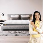 Centuary Mattresses Sleepables 6-Inch King Size with Active Edge Support Antimicrobial Foam Rolled & Vaccumed Bonnell Spring Mattress (78x72x6)
