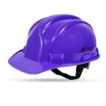 Aktion AK H02_WHT Safety Helmets Rachet Type, Color: Violet, Pack of 1, IS 2925:1984