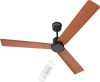 BAJAJ Classico Sleek Wood with 2 Year Warranty 1200 mm Ceiling Fan(5 Star | Maple Wood | Pack of 1)