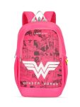 Lavie Sport 47cm Wonder Woman Wing 33L Casual Laptop Backpack for Boys & Girls | Superhero Backpacks