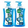 Dettol Icy Cool Body Wash and Shower Gel Pump for Men | Goodness of Salicylic Acid | Menthol Freshness | 500ml Pack of 2