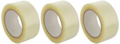 CRAE Packaging Transparent Cello Tape For Office, Home and E-Commerce Packing | 2INCH Diameter | 65 Meter | Pack of 3
