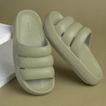 RED TAPE Women Slides(Green , 4)