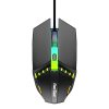 Redgear A-10 Wired Gaming Mouse with RGB LED, Lightweight and Durable Design, DPI Upto 2400, Compatible with Windows.