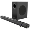 ZEBRONICS Juke BAR 4100 Soundbar, 200 Watts, Virtual 5.1, Quad Driver Soundbar, 6.5″ Subwoofer, Wall Mountable, Bluetooth v5.0 | HDMI (ARC) | Optical in | USB | AUX
