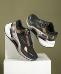 RED TAPE Sports Shoes for Men | Dial Lace Quick On, Soft Cushioned Insole Walking Shoes For Men(Black , 10)