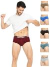 VIP Men’s Cotton Solid (Pack of 6) (Brief_Assorted