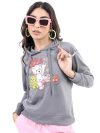 Ketch Womens Full Sleeve Regular Fit Sweatshirt KHSS000163 Steel M