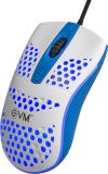 EVM MG622 Wired Ambidextrous Touch  Gaming Mouse Led Back Lights, Comfort Hand Grip(USB 3.0, Blue)