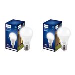 PHILIPS 22-watt LED Bulb |AceBright High Wattage LED Bulb| Base: E27 Light Bulb for Home | Crystal White, Pack of 2