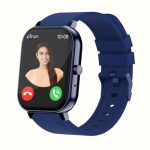 pTron Pulsefit P461 1.85″ Smartwatch with Bluetooth Calling, Full Touch Display, 600 NITS Brightness, HR, SpO2, Watch Faces, Voice Assistant, 5days Battery Life & IP68 Waterproof (Blue)
