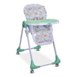 LuvLap Royal High Chair for Baby, En 71 Certified, 3 Position Recline, Baby Feeding Chair with 7 Level Height Adjustment, Adjustable Footrest, 6 Months+ (Light Green)