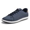 Woodland Men’s Navy/Tan PU Sneakers-8 UK (42EURO) (SNK 4541022)