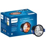 PHILIPS 7W Round COB LED Spotlight | Decorative Chrome Reflector LED Ceiling COB Light for Home & Decoration | Cut out: 2.44inch,Warm White,Pack of 1