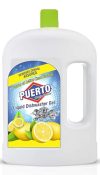 Puerto Dishwash Gel Refill Can, (Lemon) – 1 Ltr (Pack of 1)| Leaves No Residue and foul smell| Grease Cleaner For All Utensils |Super Saver Pack