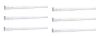 Philips Slimline Advance 25-Watt 2500-lumen Metal Batten Tubelight (Pack of 6) (Warm White) (Study Room Specialist)