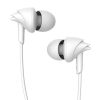 boAt Bassheads 100 in Ear Wired Headphones with Mic (White)