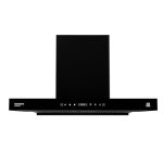 Crompton IntelliSense 75cm Box Kitchen Chimney with 1470 m3/hr suction,Thermal Auto-Clean|Filterless|Touch Sensor & Gesture Control| Elegant Display (Black)