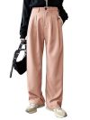 KOTTY Regular Fit Women Solid Trousers Pastel Pink