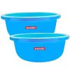 Wonder Homeware Tub 26 for Home/Kitchen, Set of 2 pc Tub 19 LTR, Blue Color, Made in India, KBS03506