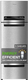 Whirlpool 235 L Frost Free Triple-Door Refrigerator (FP 253D PROTTON ROY RADIANT STEEL(Z) Double Door Refrigerator space)