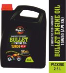PIPKIN Heavy Bike Engine oil 15W50 2.5 Litre | Compatible With Royal Enfield, Bullet High Performance Heavy Cruiser Bikes High Performance Engine Oil(2500 ml, Pack of 1)