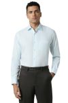 Van Heusen Men’s Solid Modern Fit Shirt (VHSFBCUBT13461_Aqua